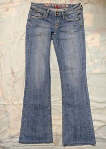 EDC by Esprit Vintage Women's Y2K LOW RISE Blue Je
