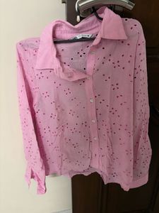 Chic Pink Zara Shirt