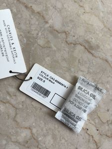 Charles &amp; Keith Black Quilted Round Bag