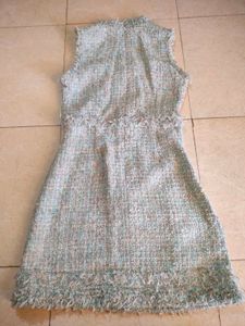 Korean Elegant Tweed Sleeveless Dress 💎🪞📀🌔🎐🧚