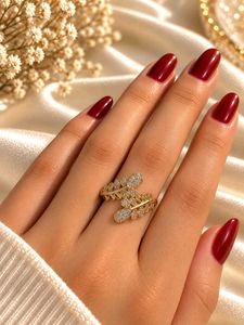 Sparkling Cluster Anti Tarnish Ring