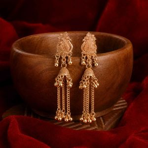 3 combo Exquisite Gold Peacock Jhumka Earrings