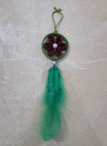 Handmade Flower Dreamcatcher