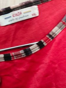 Red colour top