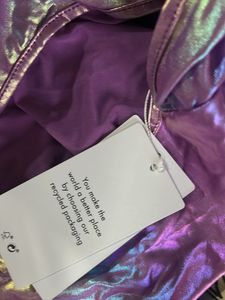 Iridescent Purple halter top