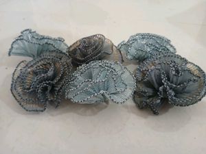 Floral Appliques - Craft Embellishments set of 20