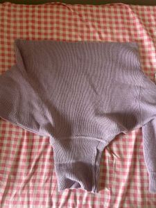 Lavender Knit Sweater