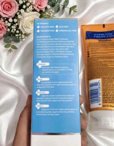 The Derma Co Face Wash &amp; Vaseline Sunscreen