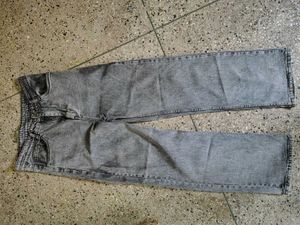 Grey Wash Relaxed Fit Jeans
