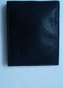 Classic Black Leather Wallet