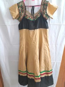 Sandal Anarkali Top