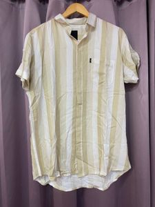Men's Striped Short Sleeve Shirt