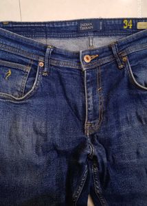 Branded Classic Blue Denim Jeans