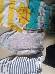 Cute Baby Bodysuits Bundle