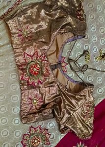 Double Colour Design ❤️Saree❤️