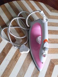 Pink and White Iron