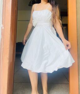 Beautiful Princess  White Dress