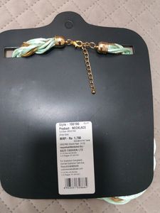 Light Green Statement Necklace