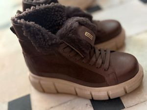 Cozy Brown Suede Boots