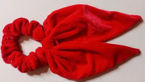 Hair scrunchie velvet febric