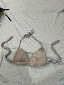 Sparkly Halter Bikini Top