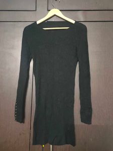 🖤New Ribbed Bodycon DRESS