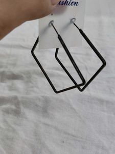 Modern Geometric Drop Earrings