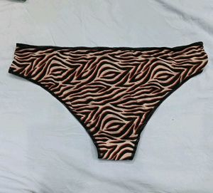 ♥️ Sheer Zebra Print Bikini Briefs