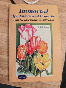 Immortal Quotations and Proverbs Book
