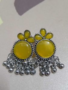 Boho Gemstone Earrings Set