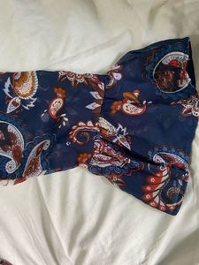 Stylish Printed Peplum Jacket
