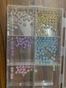 Glossy bracelet making Beads with string