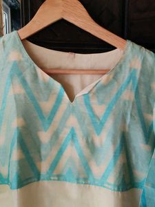 brand new Chic Chevron Print Kurta