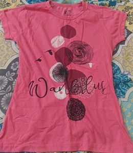 Cute Pink Graphic T-Shirt