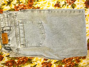 ✨ Charcoal Wide-Leg Jeans  ✨