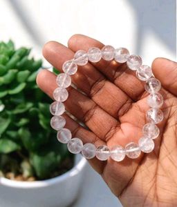 Clear Quartz Crystal Bracelet