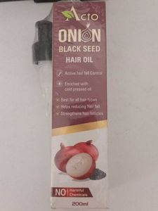 Acto Onion Black Seed Hair Oil 200ml