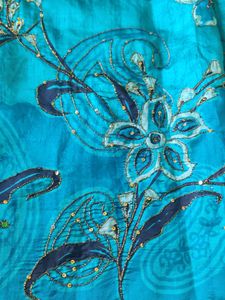 Light Weight Party Wear Saree With Stitched Blouse