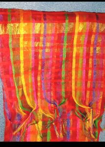 multicolored dupatta