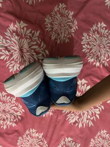 Blue Puma Running Shoes