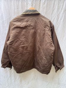 Vintage Brown Quilted Jacket