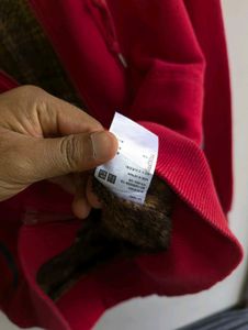 Cozy Red Zip-Up Uniqlo Hoodie