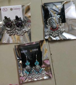 Ethnic Jhumka Earrings Set