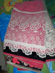 Designer Saree with modern blouse