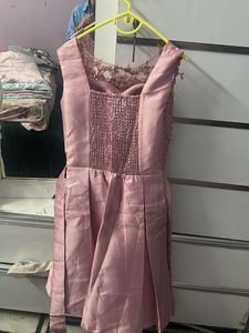 Beautiful Pink Lace short dress