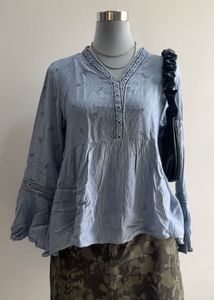 DJ&C Embroidered Top