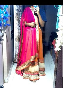 Lehnga Cunni No Blouse