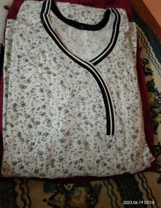 Floral Print Nightgown