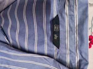 Women's Striped Floral Print Shirt