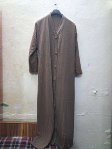 Elegant Brown Abaya Gown